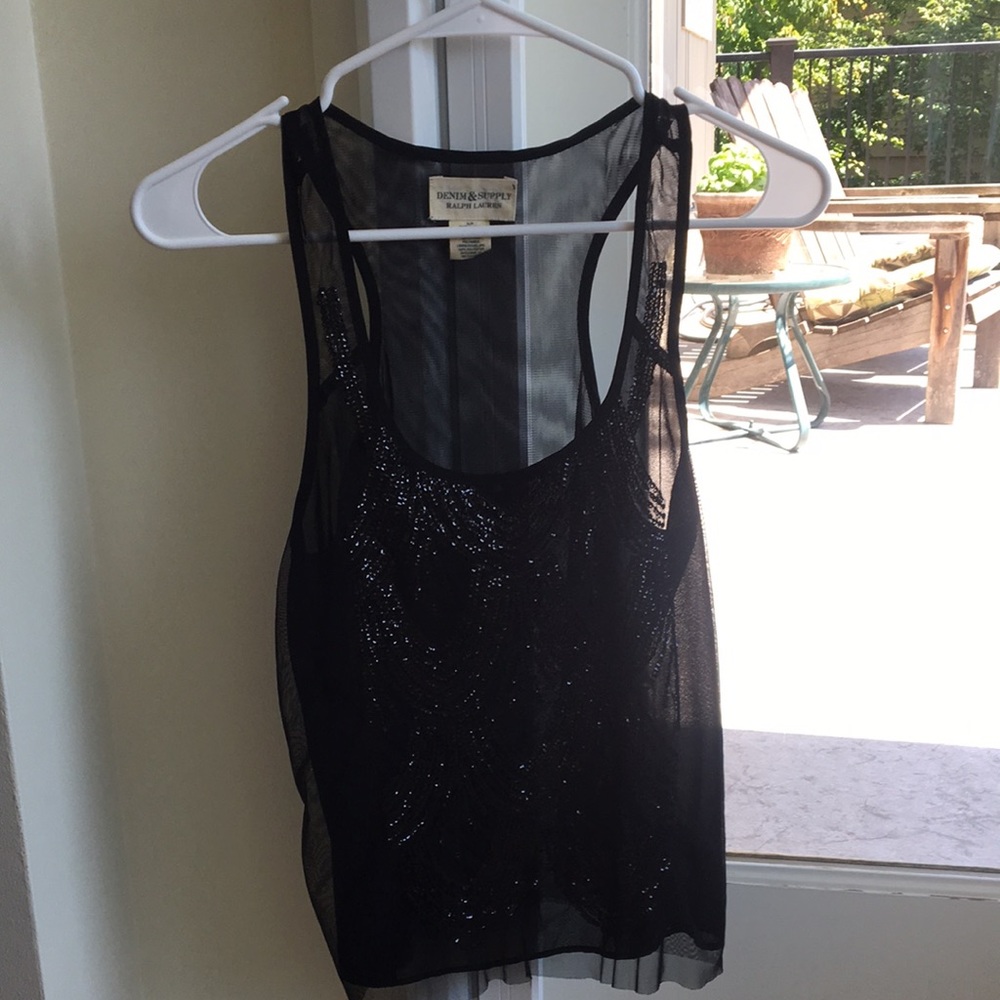 Ralph Lauren sparkly tank top